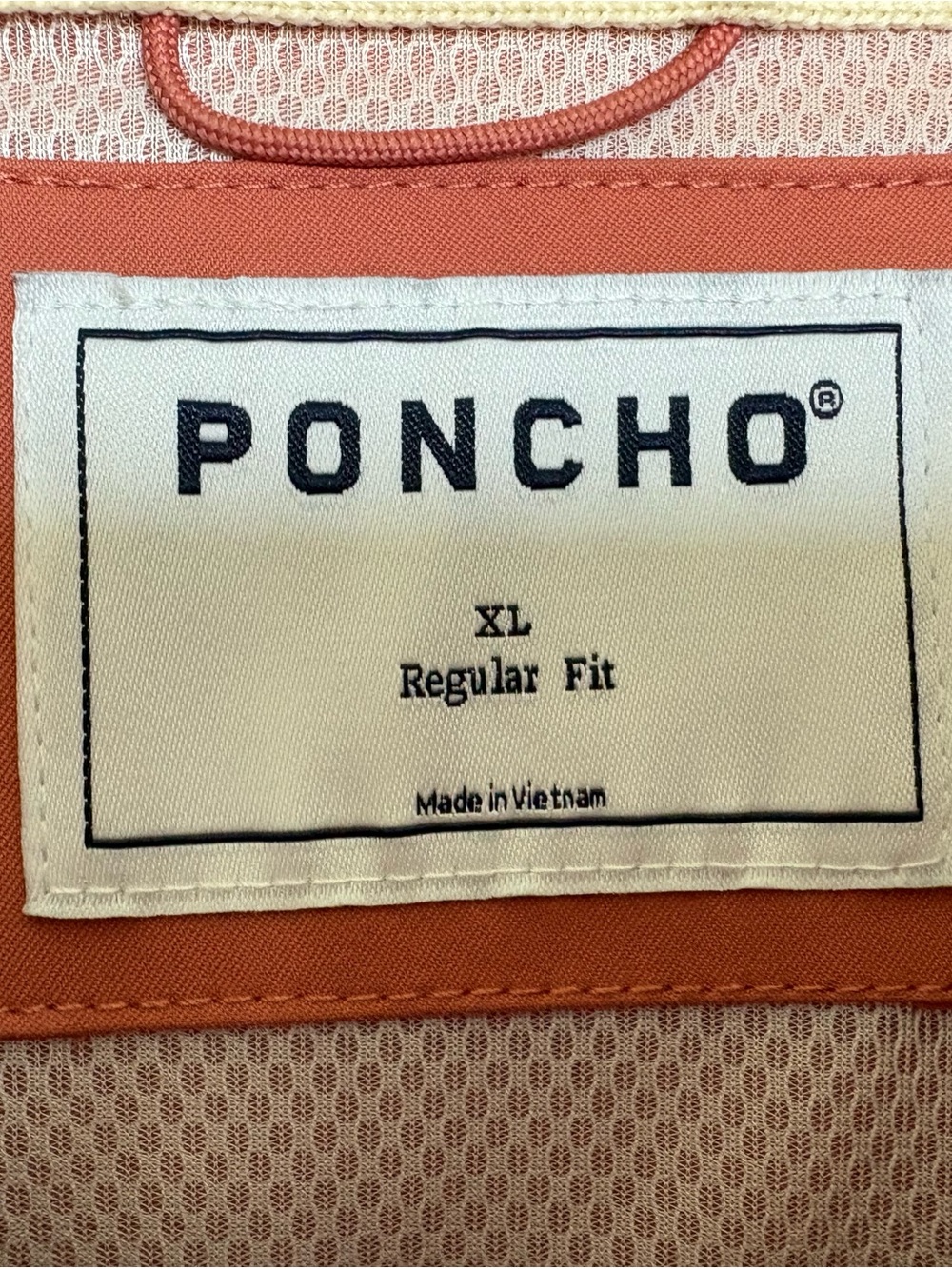Poncho Outdoors Red Clay SS Shirt XL Performance Button Down - Picture 3 of 3